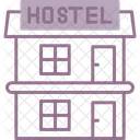 Hostel Hotel Bed Icon