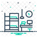 Hostel Dorm Dormitory Icon