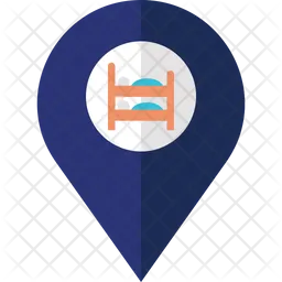 Hostel location  Icon