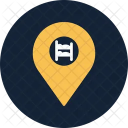 Hostel location  Icon