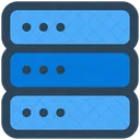 データ、データベース、ホスティング アイコン