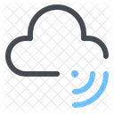 Hosting Cloud Network Icon