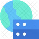 Hosting Globe Internet Icon