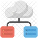 Hosting di server cloud  Icon