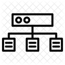 Hosting Server Database Icon