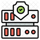 Hosting Secure Hosting Database Icon