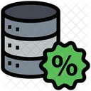 Hosting Offer Database Percenage Icon