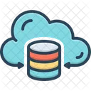 Hosting Data Cloud Icon