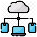 Hosting-Server  Symbol