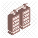 Database Stack Networking Icon