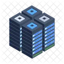Data Center Data Hosting Data Server Icon