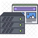 Hosting Site Server Icon