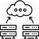 Hosting Datenbank Rackmount Symbol