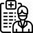 Hostpital Report Clipboard Icon