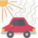 Hot Car Vehicle Icon