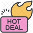 Hot Deal Shopping Icon