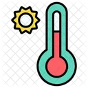Hot Summer Sunny Icon