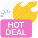 Hot Deal Shopping Icon