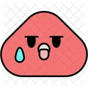 Hot Emoji Emoticon Icon