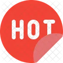Hot Sticker Icon