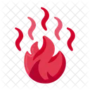 Hot Fire Flame Icon
