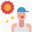 Hot Summer Weather Icon