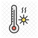 Hot Climate Heat Icon