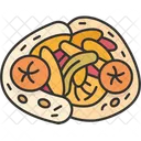 Hot Dog Italian Icon