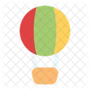 Hot Air Ballon Transportation Travel Icon