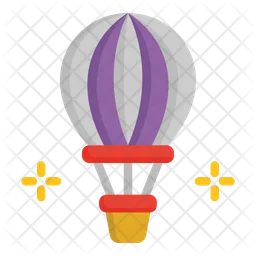 Hot air ballon  Icon