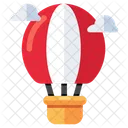 Fire Balloon Barrage Balloon Gasbag Icon