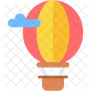 Hot Air Balloon Transport Flight Icon