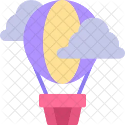 Hot Air Balloon  Icon