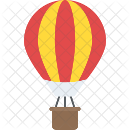 Free Hot Air Balloon Flat Icon Available In Svg Png Eps Ai Icon Fonts