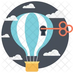 Hot air balloon  Icon