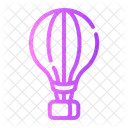 Hot Air Balloon Transport Travel Icon