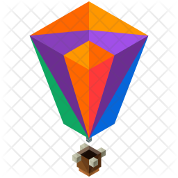Hot air balloon Icon