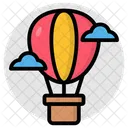 Hot Air Balloon Fire Balloon Adventure Balloon Icon