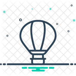 Hot Air Balloon Icon
