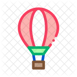 Hot air balloon  Icon