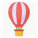 Hot Air Balloon Flight Adventure Icon