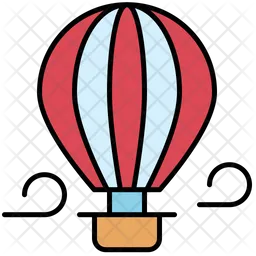 Hot Air Balloon  Icon