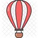 Hot Air Balloon Fire Balloon Parachute Balloon Icon
