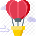 Hot Air Balloon Love Balloon Air Balloon Icon