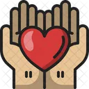 Hand Give Care Icon