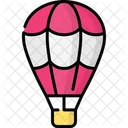 Hot Air Balloon Parachute Balloon Air Transportation Icon