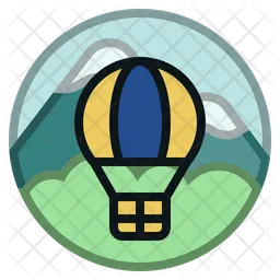 Hot Air Balloon  Icon