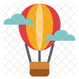 Hot Air Balloon  Icon