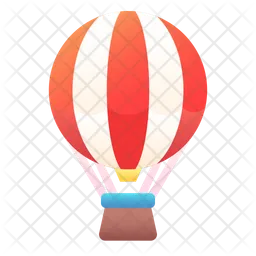 Hot Air Balloon  Icon