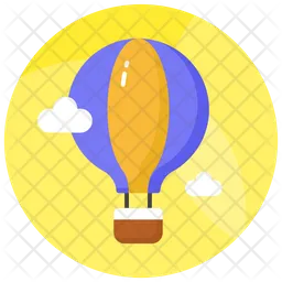 Hot air balloon  Icon